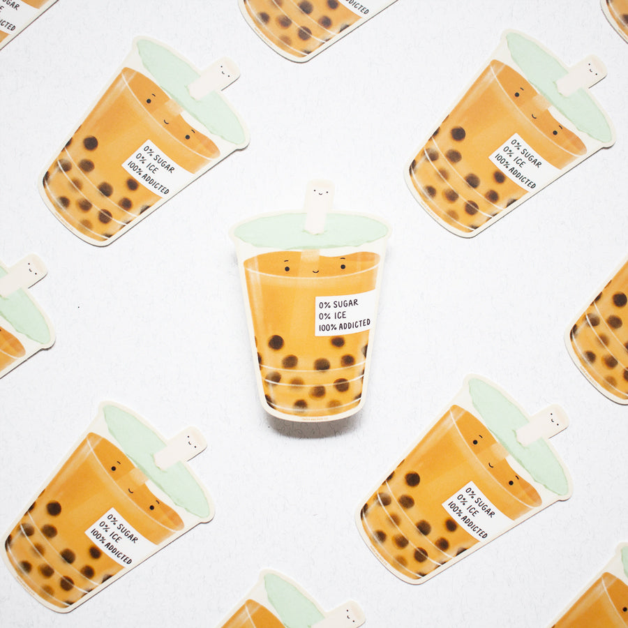 Addicted Bbt/Boba sticker