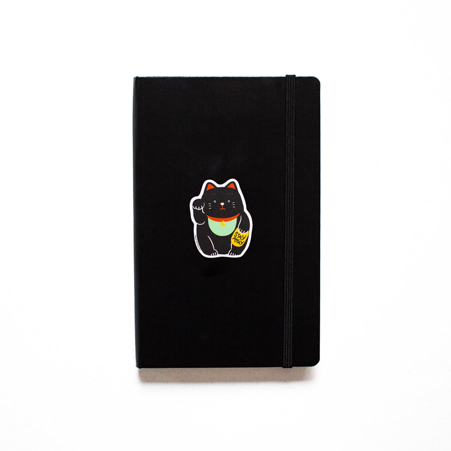 Stay Away Maneki Sticker