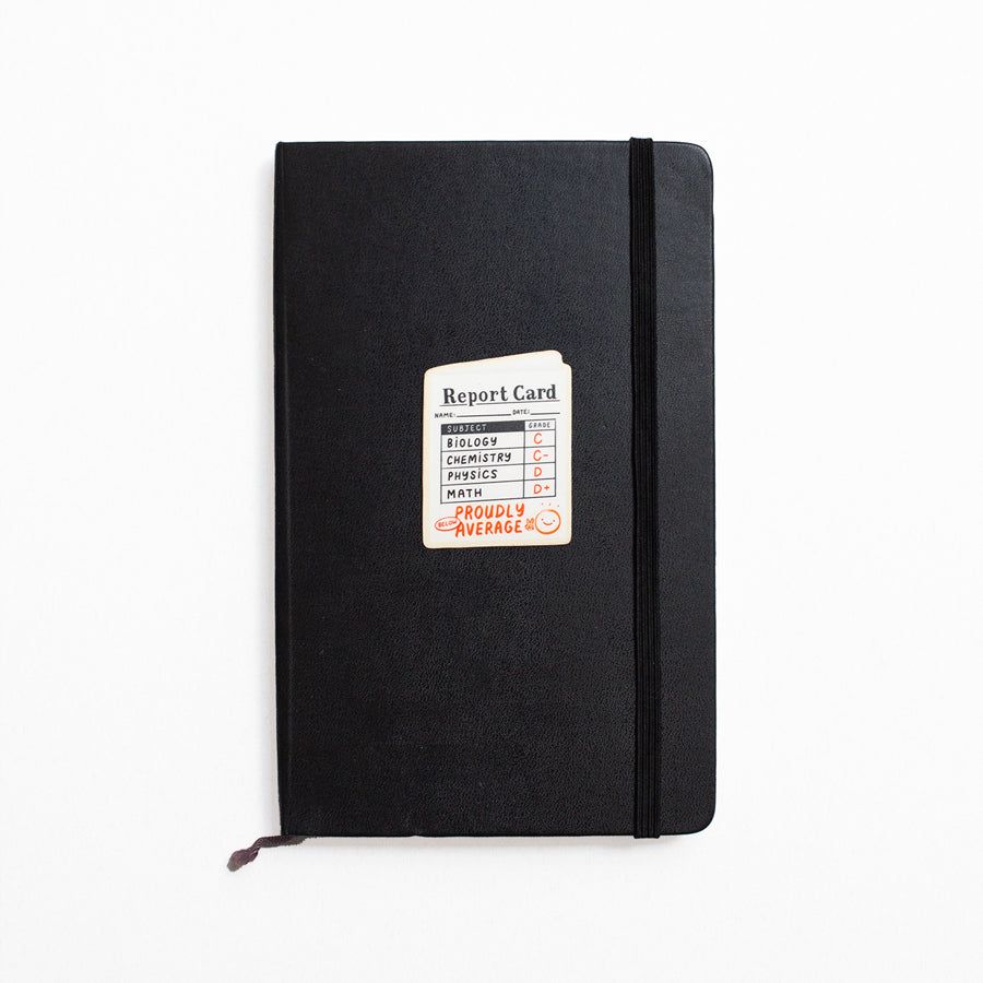 Proudly Below Average Sticker