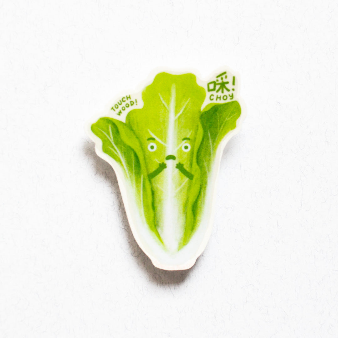 Choy! Touch Wood Sticker