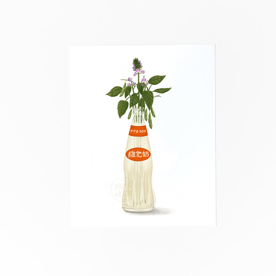 Vita Soy Flowers Print