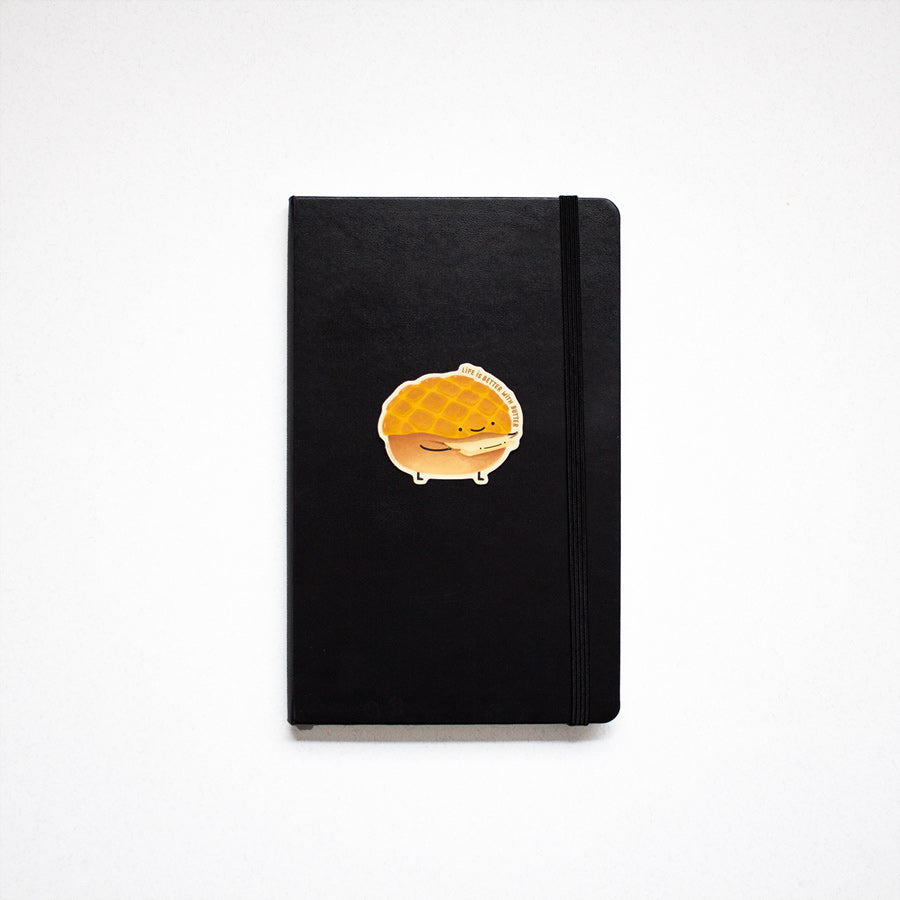 Life is Better with Butter Sticker