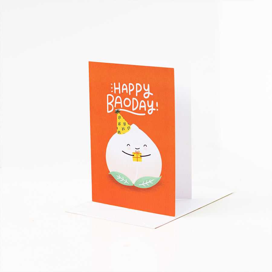 Sao Bao Asian Greeting Card