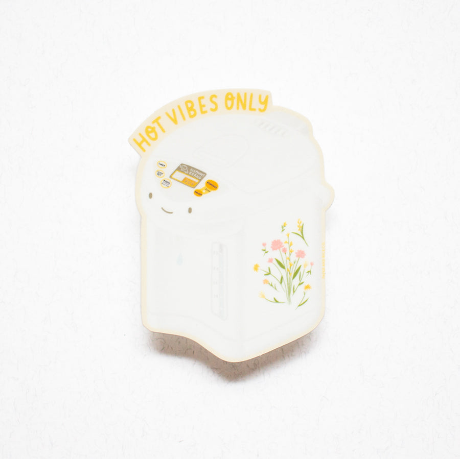 Hot Vibes Only Sticker