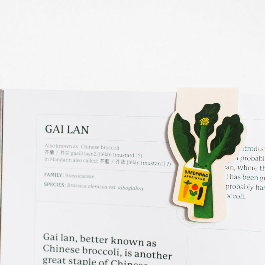 Gai Lan Magnetic Bookmark
