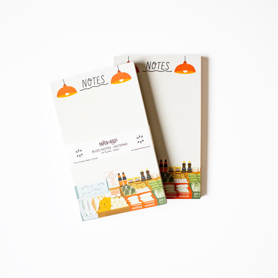 Hong Kong Wet Market Notepad