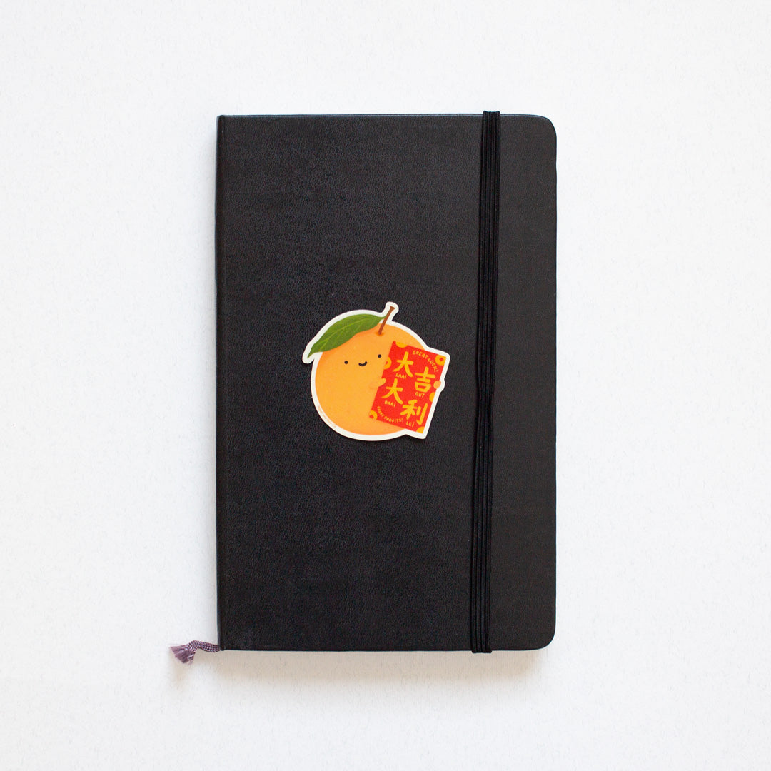 Lucky Tangerine Sticker