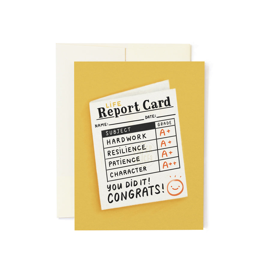 Life Report Card