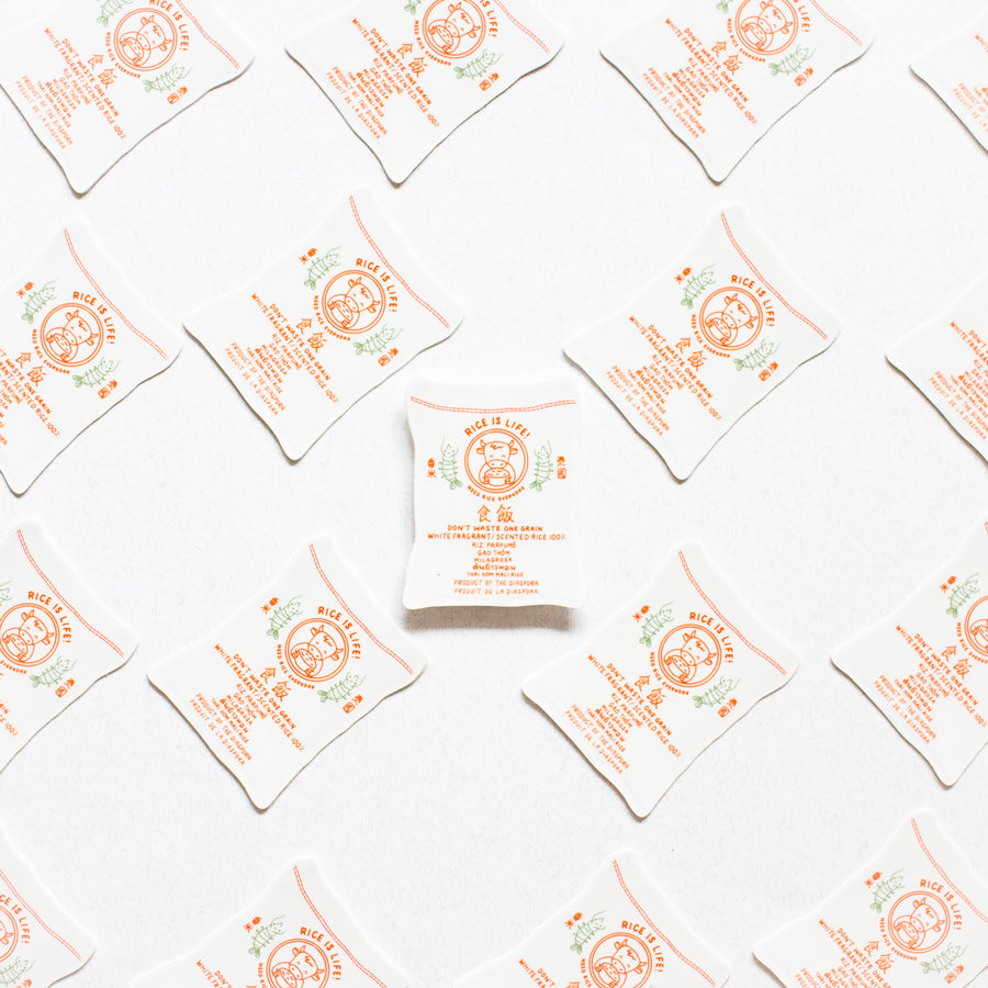 Rice is Life Sticker