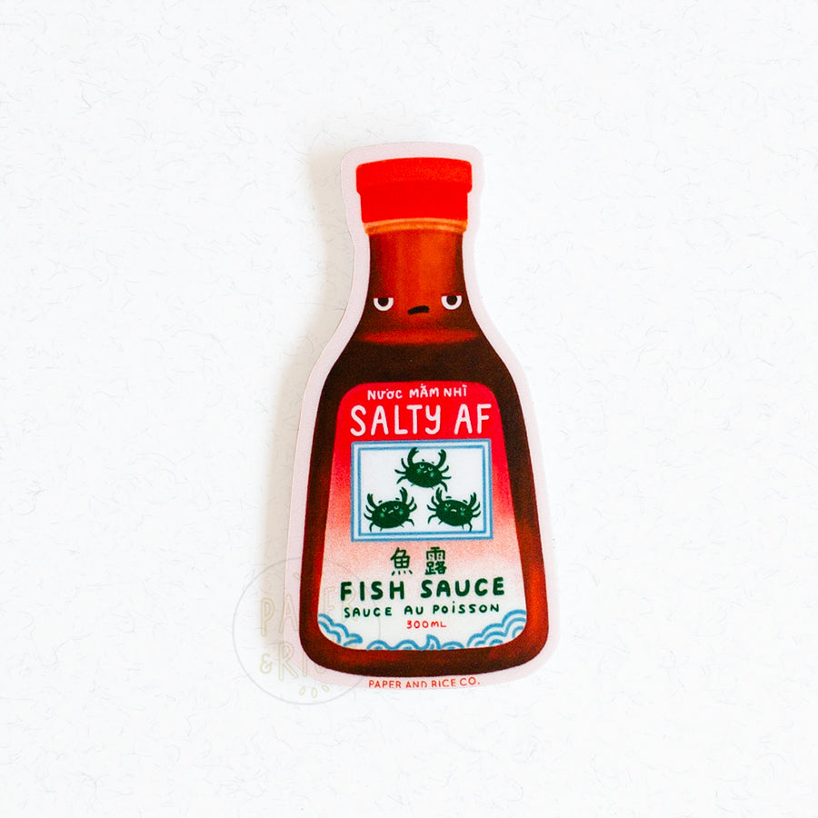 Salty AF Fish Sauce Sticker