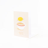 Egg Tart Asian Greeting Card