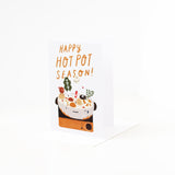 Hot Pot Asian Greeting Card